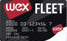 WEX Card Sample